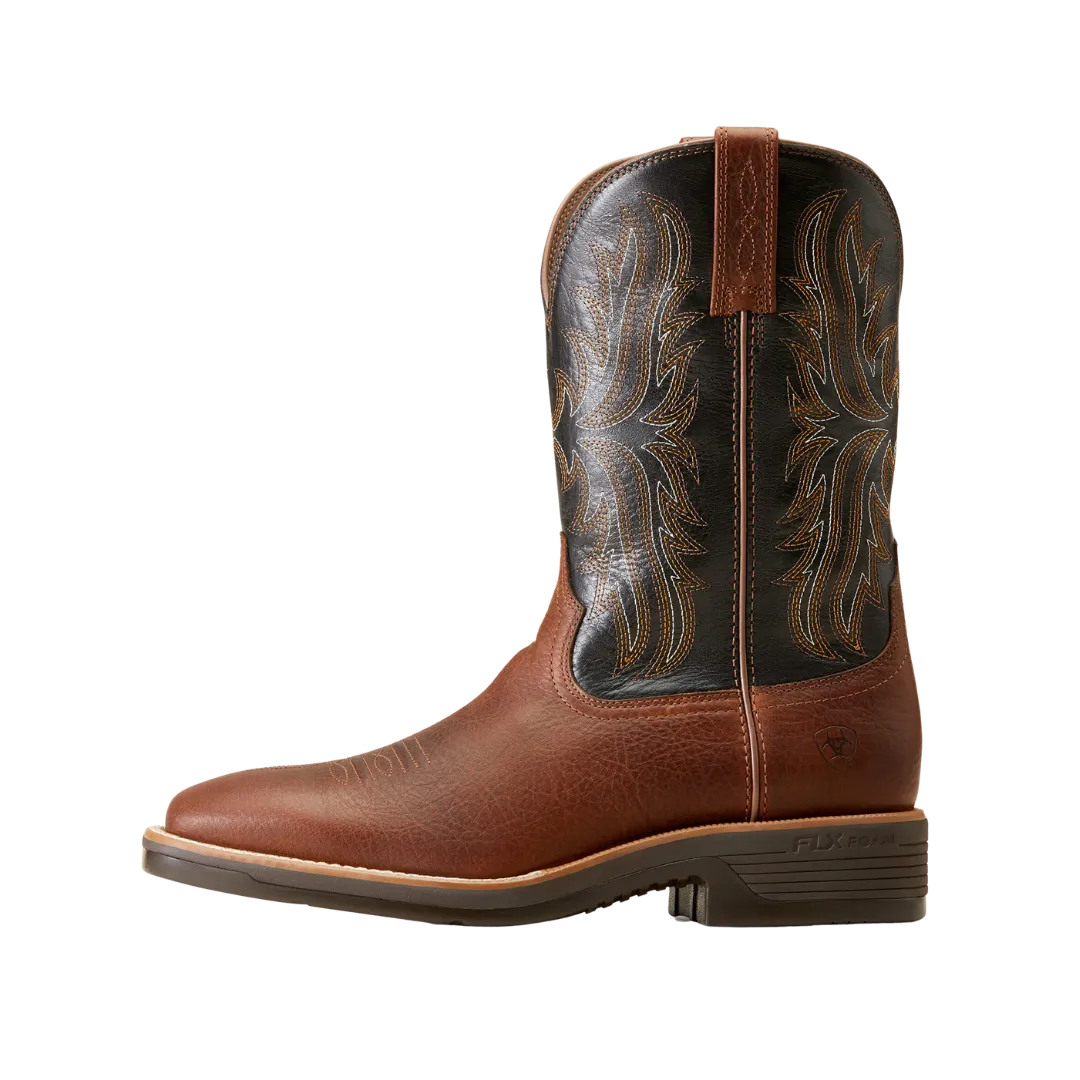 Ariat Men's Ridgeback Deepest Clay & Western Black Boots