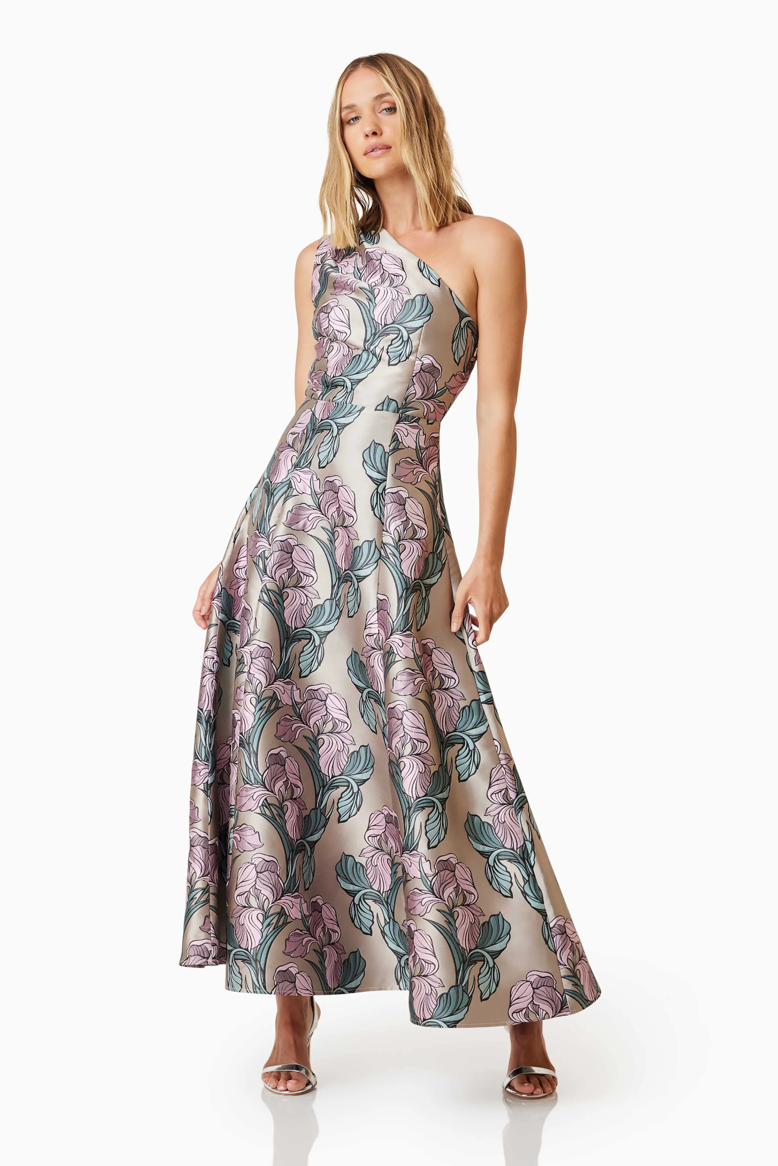 Audrey Maxi Dress In Purple