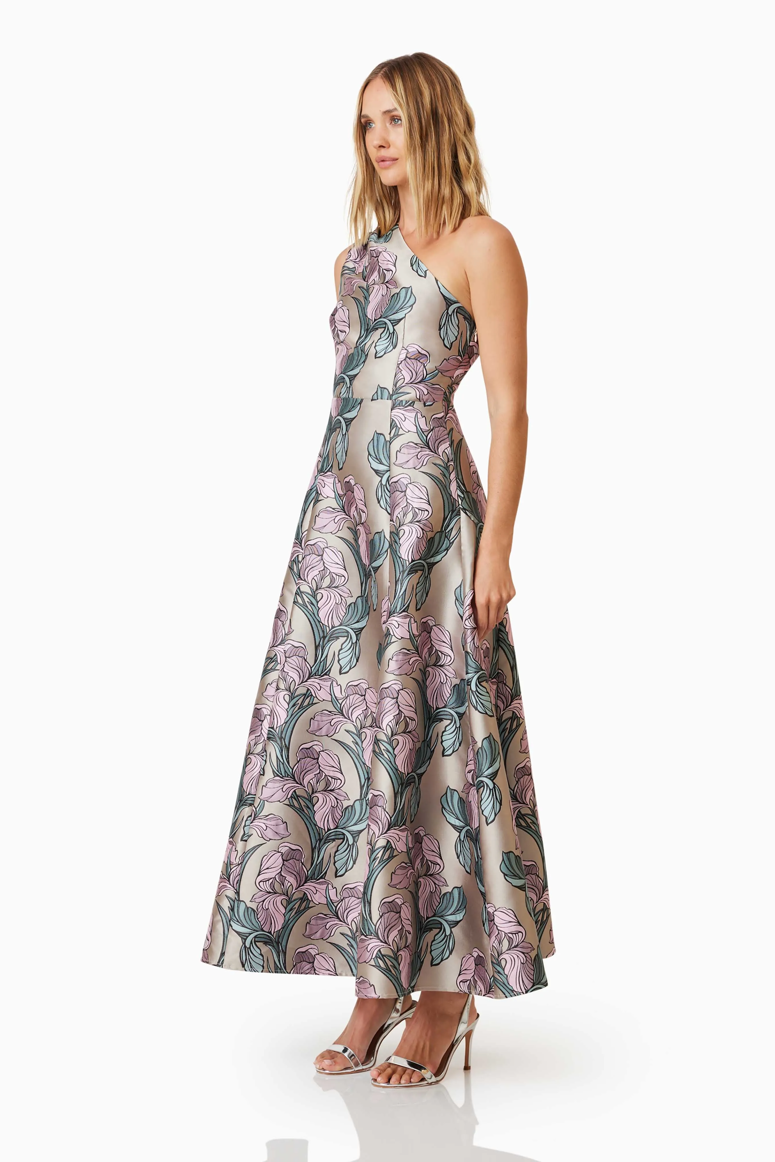 Audrey Maxi Dress In Purple