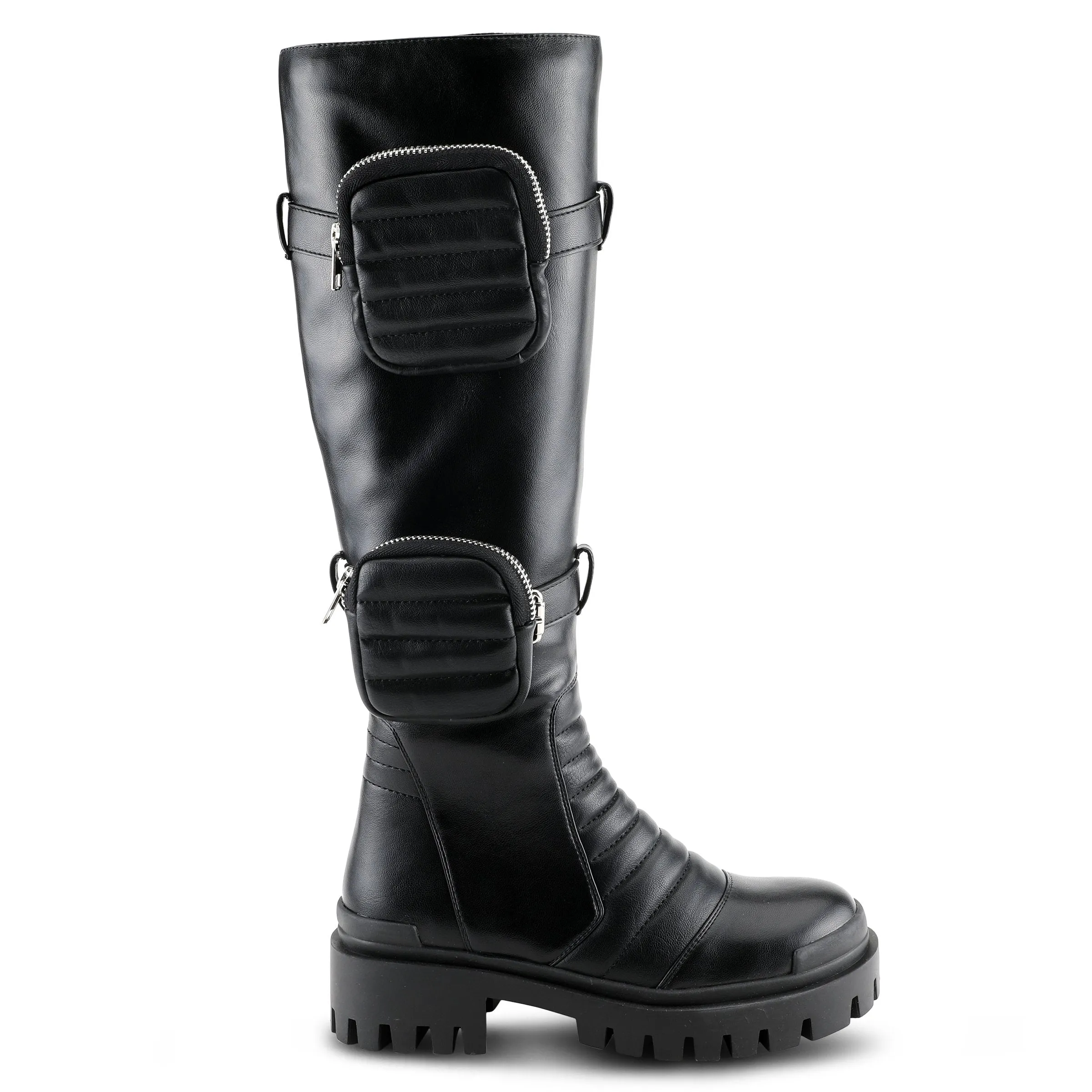 AZURA MOTOPUNK TALL BOOTS