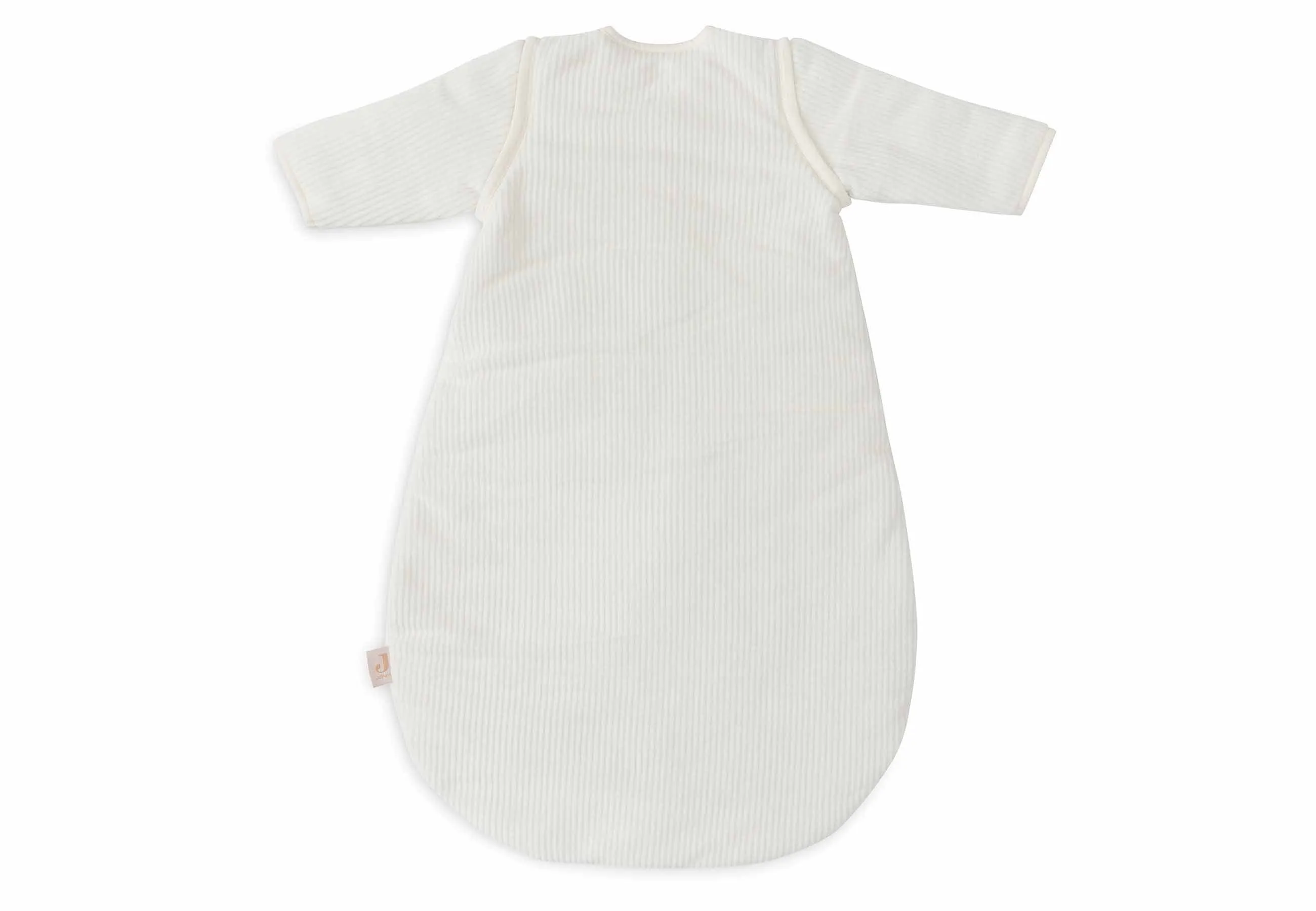 Baby Slaapzak Met Afritsbare Mouw 90cm Rib - Ivory