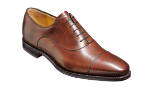 Barker Wright Derby Shoe -  Walnut Calf