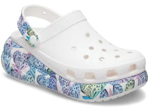 Crocs Classic Crush Butterfly Womens Platform Clog