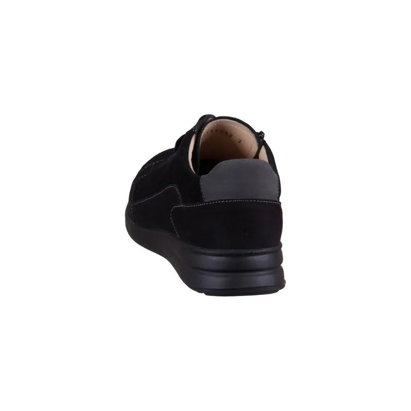 Finn Comfort Prato Black Nubuk Women's Walking Shoes