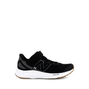 FRESH FOAM JNR VELCRO ARISHI V4 - BLACK/WHITE