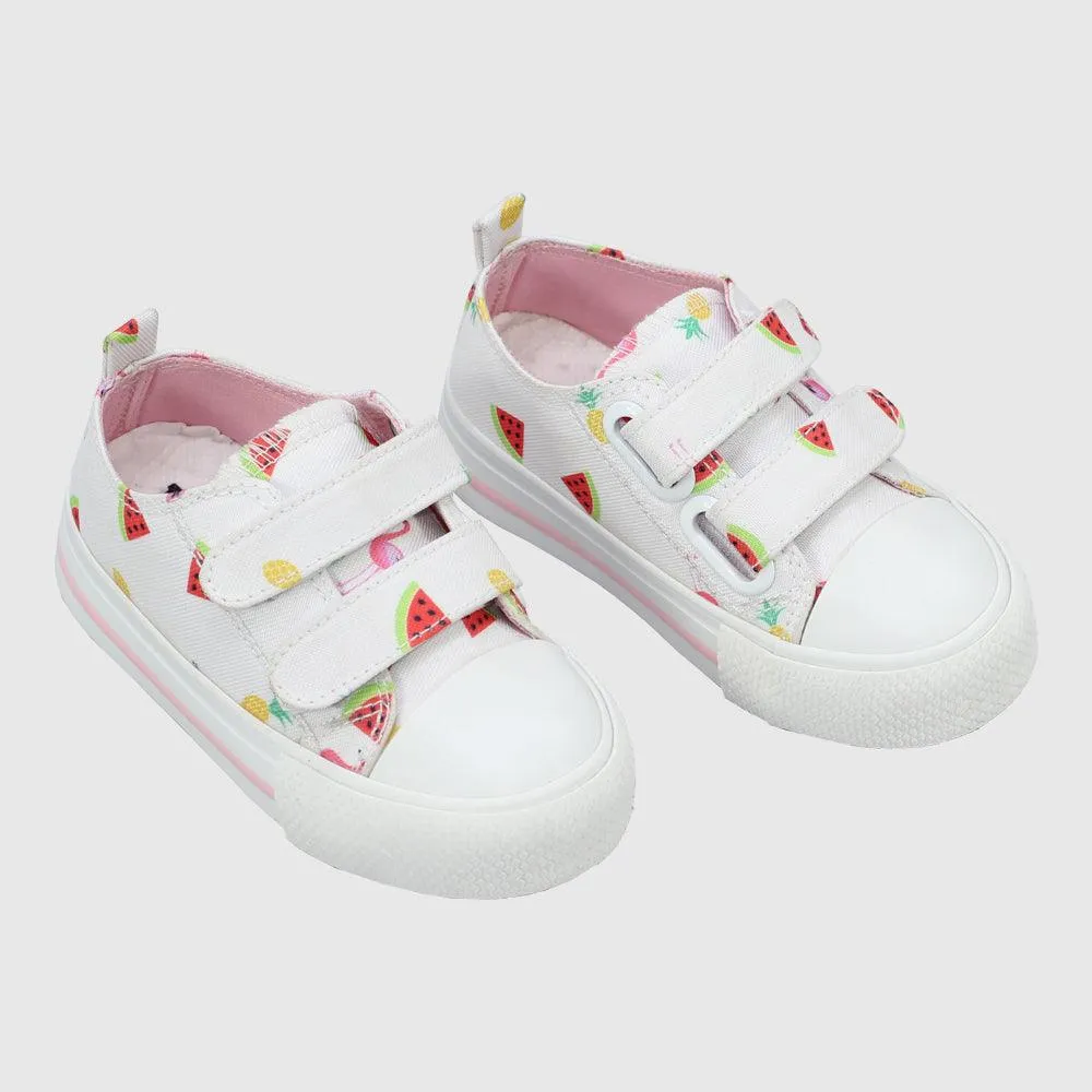 Girls' Printed Sneakers