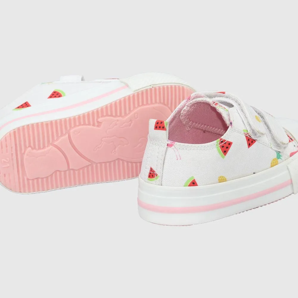 Girls' Printed Sneakers