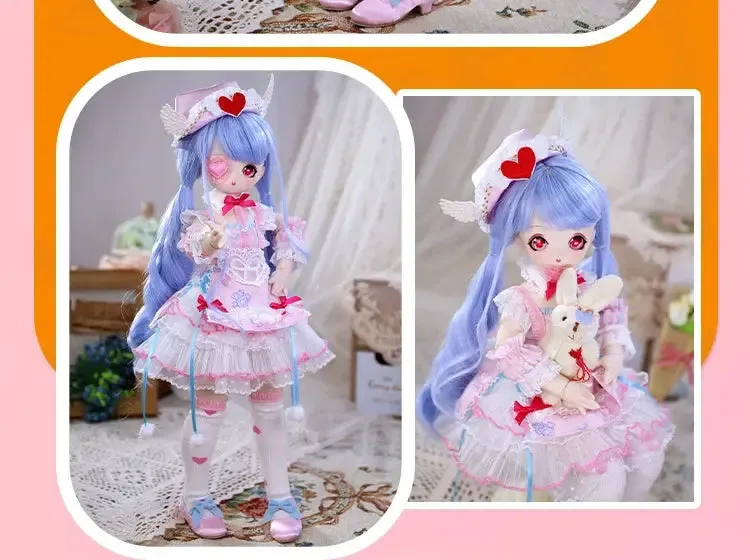 ICY DBS 1/4 BJD Dream Fairy Doll – 40cm SD Anime Toy with Mechanical Joints, Clothes & Shoes, Official Makeup