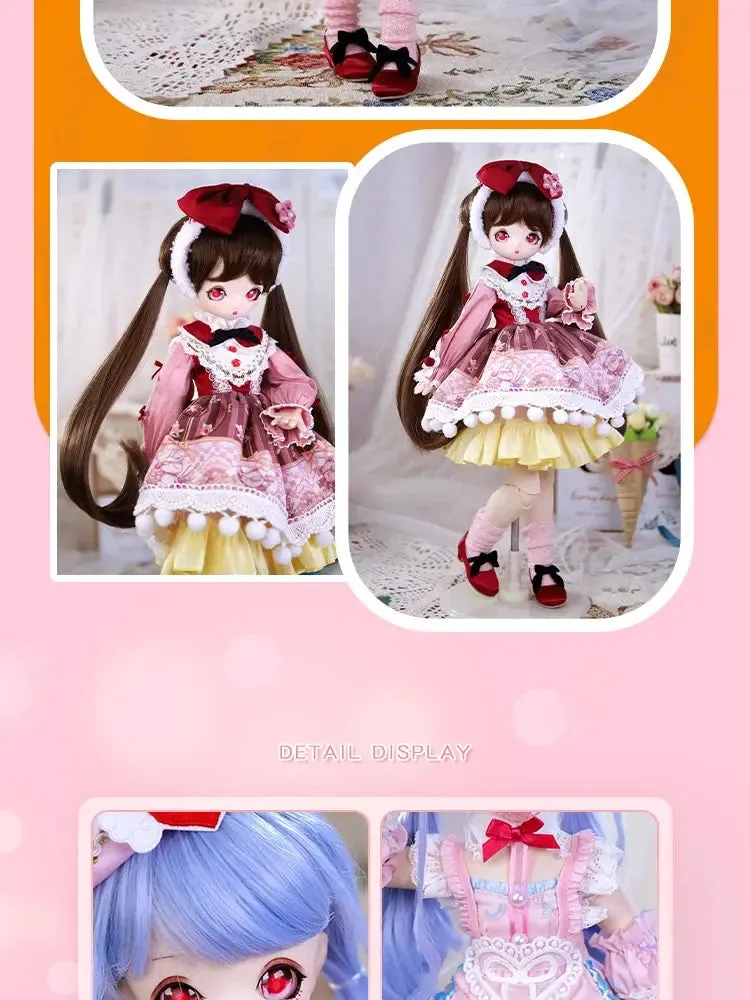 ICY DBS 1/4 BJD Dream Fairy Doll – 40cm SD Anime Toy with Mechanical Joints, Clothes & Shoes, Official Makeup