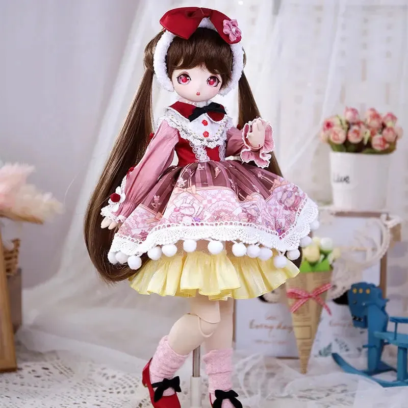 ICY DBS 1/4 BJD Dream Fairy Doll – 40cm SD Anime Toy with Mechanical Joints, Clothes & Shoes, Official Makeup