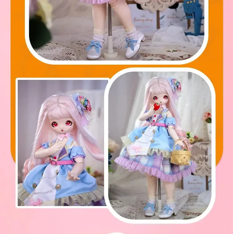 ICY DBS 1/4 BJD Dream Fairy Doll – 40cm SD Anime Toy with Mechanical Joints, Clothes & Shoes, Official Makeup