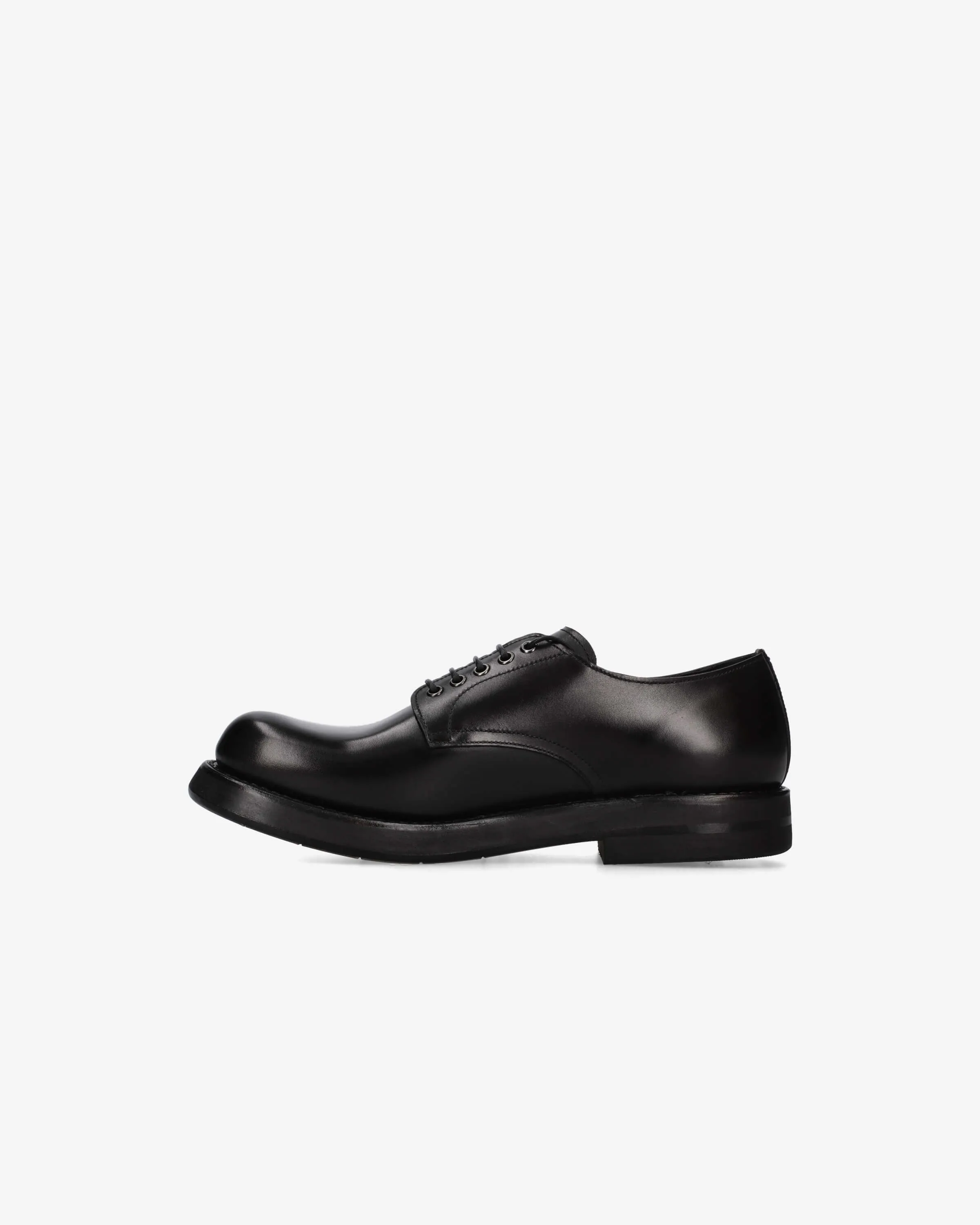 Lace-up Shoes 32200A Calfskin Box Nero