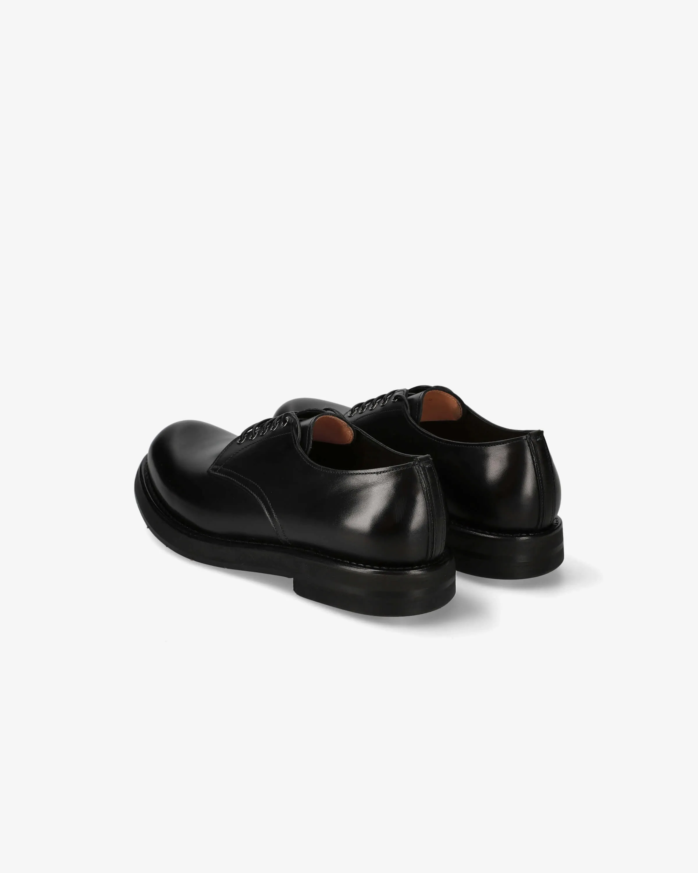 Lace-up Shoes 32200A Calfskin Box Nero