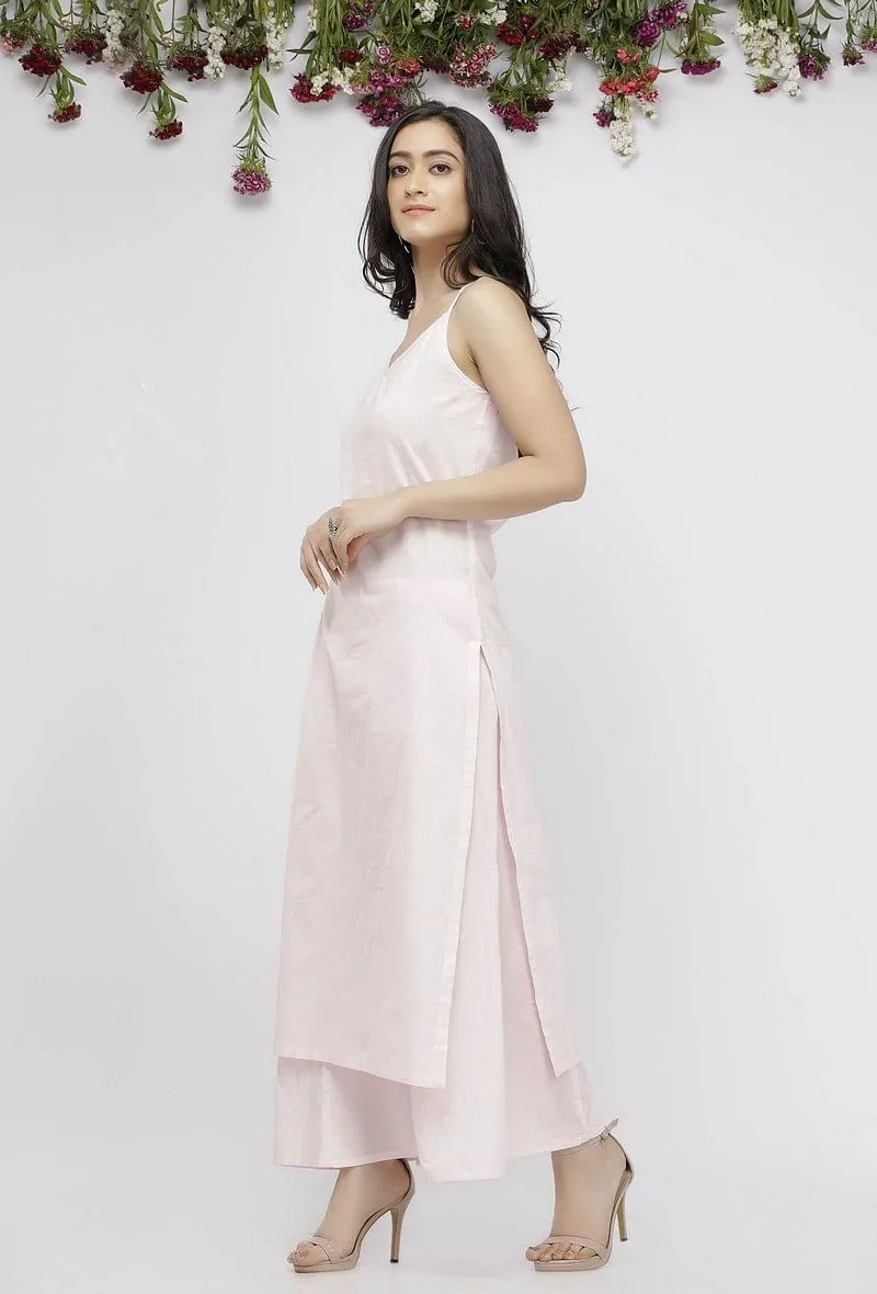 Light Pink Cotton Slip