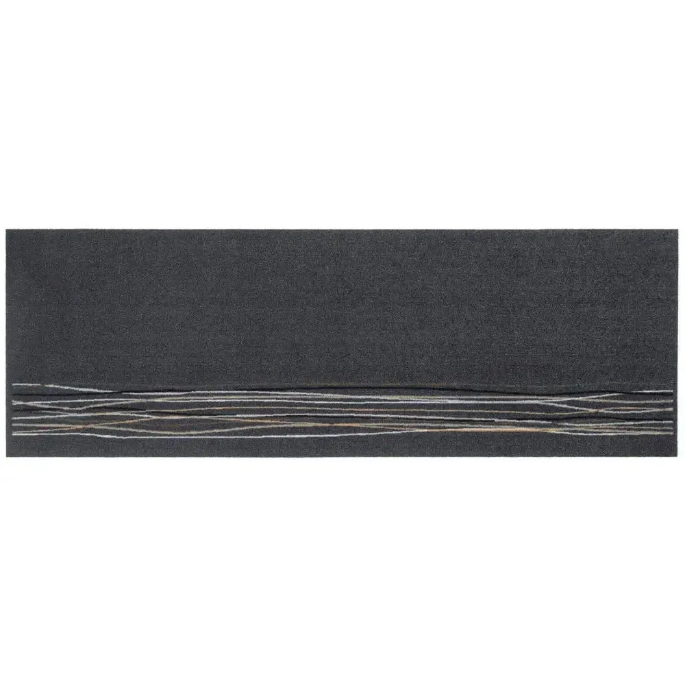 Likewise Kensington 150X50cm Mat - Pretty Lines Black