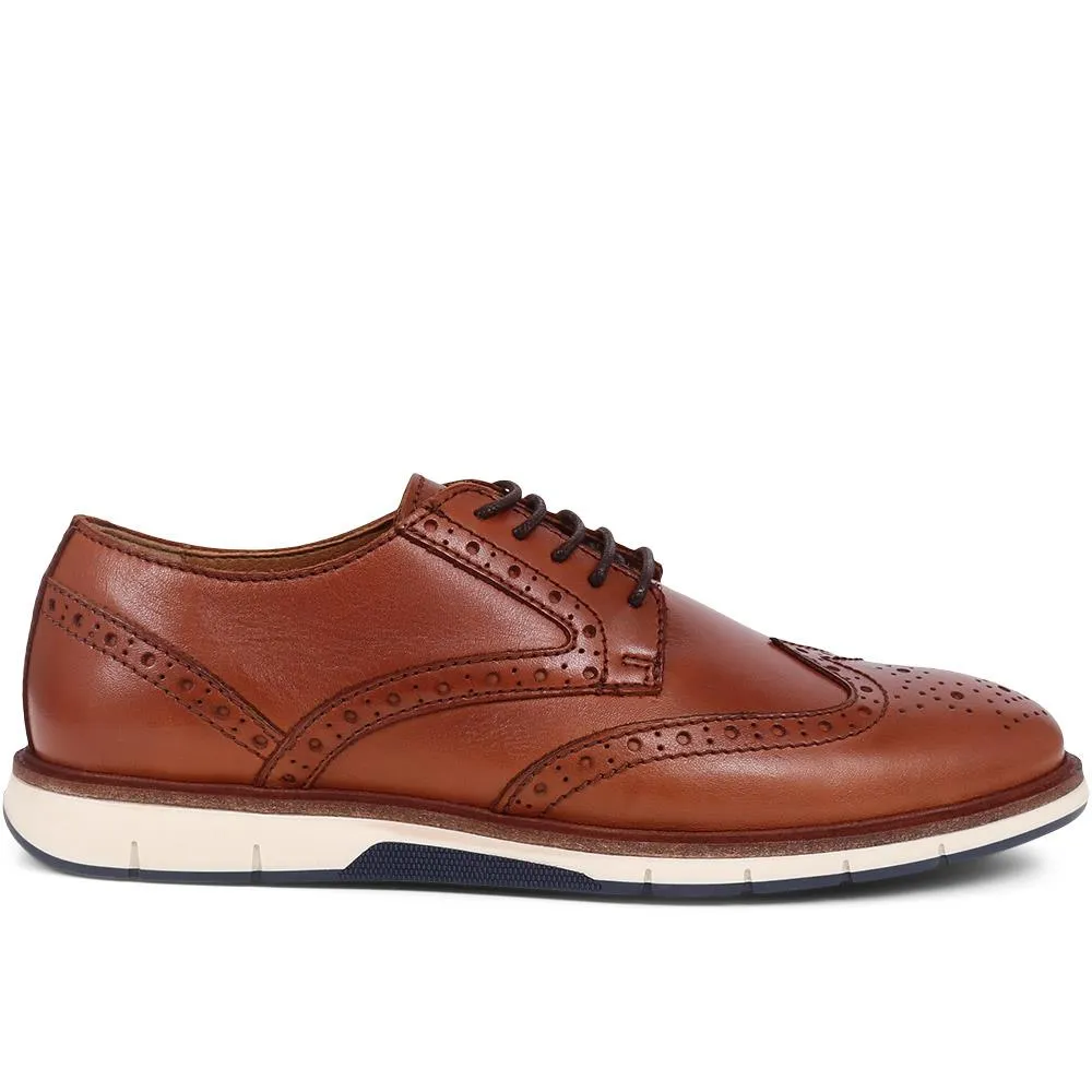 Lingfield Leather Brogues  - LINGFIELD / 325 187