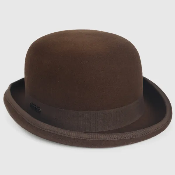 Men Wool Felt Bowler Hat B5060