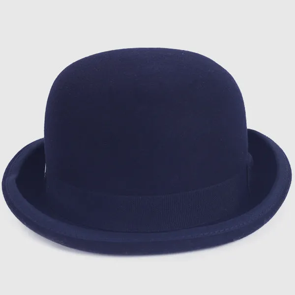 Men Wool Felt Bowler Hat B5060