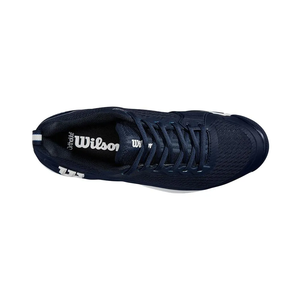 Men's Rush Pro 4.5 Tennis Shoes Navy and White