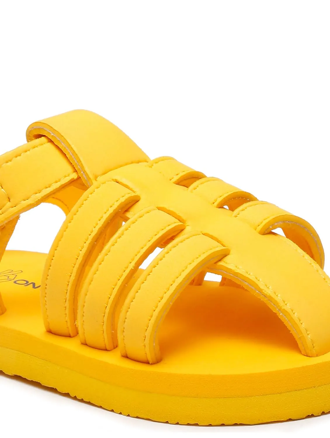 ONYC Tooti Frooti Indoor & Outdoor Sandals for Boys & Girls (Mango, 11)