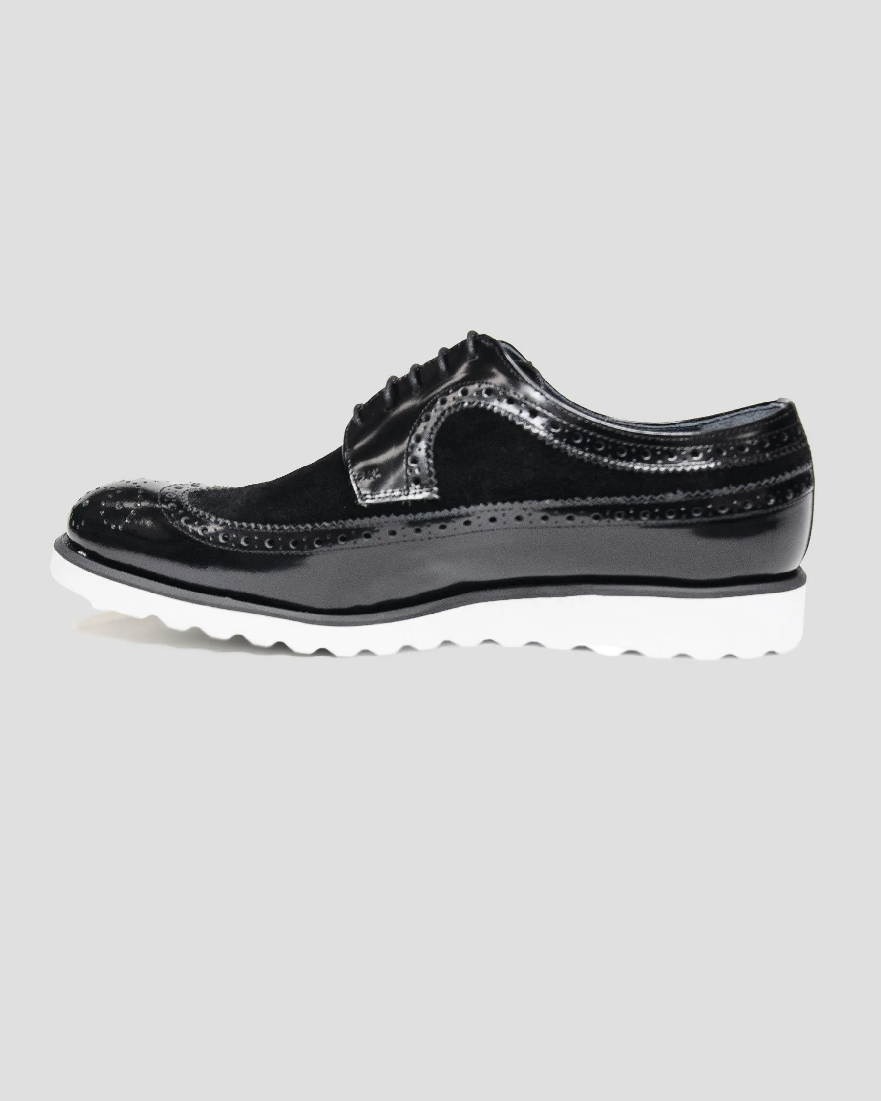 SG Rogue Sport Wingtip Brogues - Black