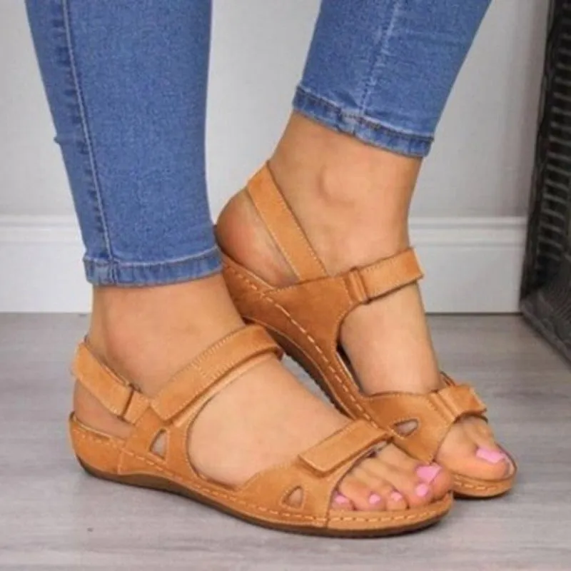 Soft Comfortable Flat  Open Toe Sandals