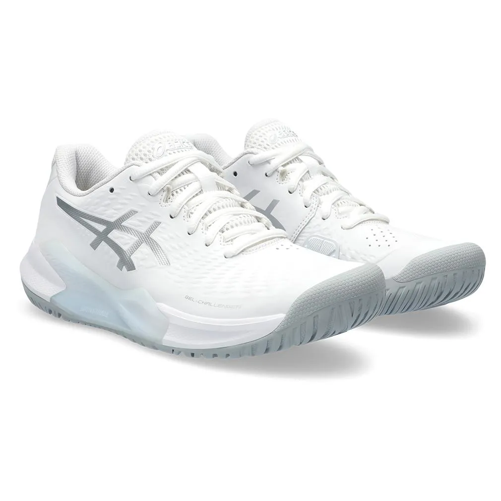 Women's Gel-Challenger 14 Tennis Shoes White and Pure Silver